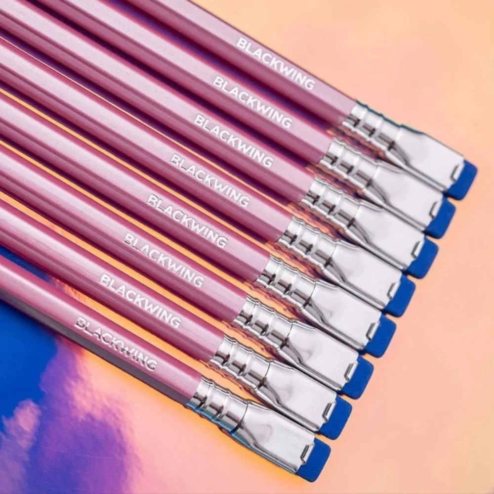 ❤️BUY 5 GET 3 FREE Blackwing Pearl Pink Pencil,Set of 12,Retail Price$34.95 USD